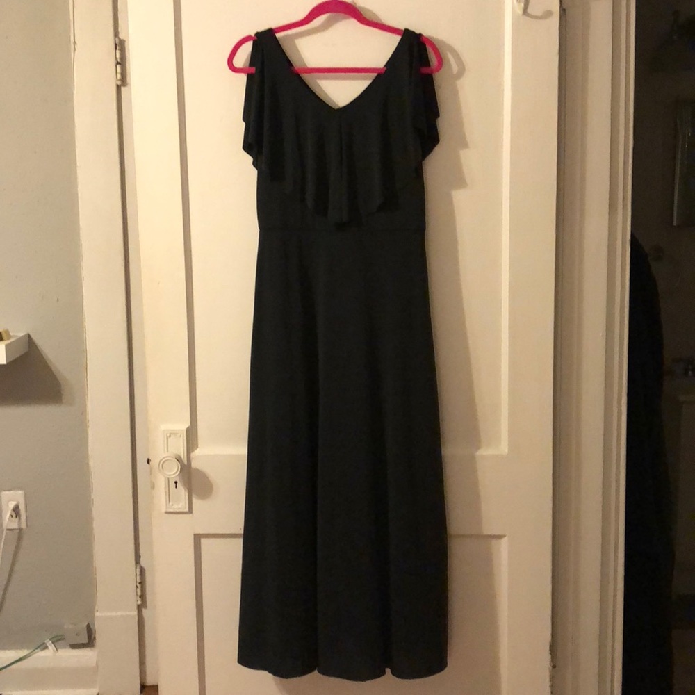 Slinky Sleeveless Maxi Dress